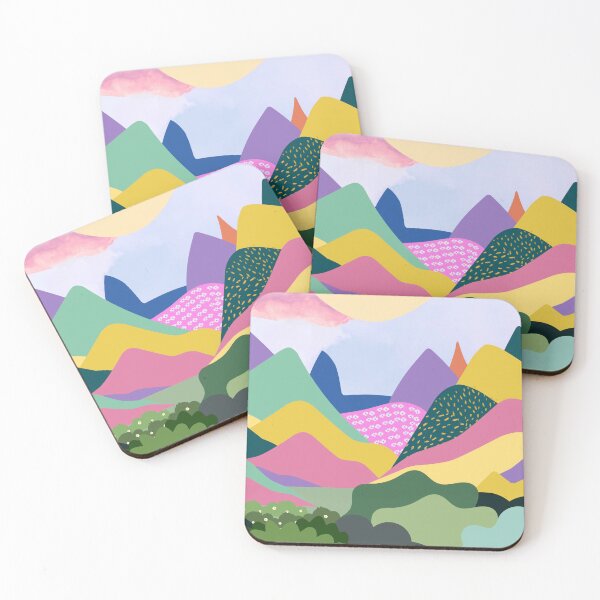 Item preview, Mountain View designed and sold by Haylea Does Art.