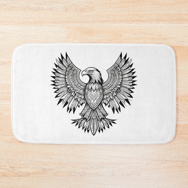 Item preview, Ornamental Eagle Line Art - 5 designed and sold by RELAX STATION.