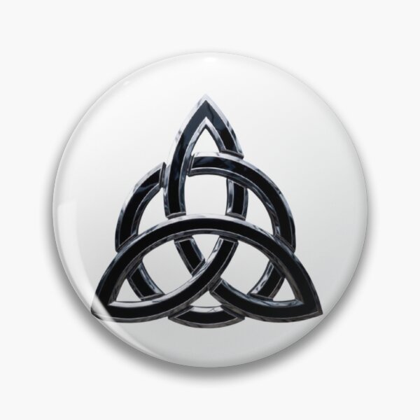 Item preview, The Silver Triquetra: Ancient Celtic Trinity Knot designed and sold by MakarenaCreate.