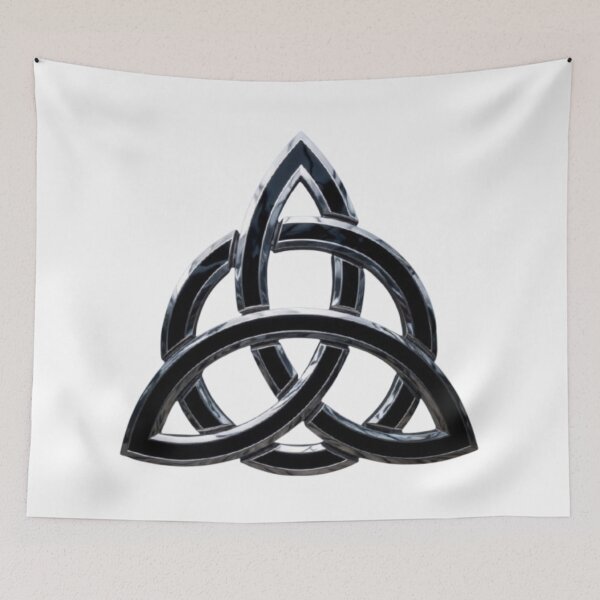 Item preview, The Silver Triquetra: Ancient Celtic Trinity Knot designed and sold by MakarenaCreate.