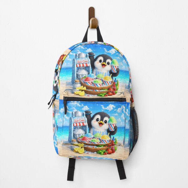 Item preview, Cute Penguin Snow Cone Stand Sticker designed and sold by jgvisualarts.