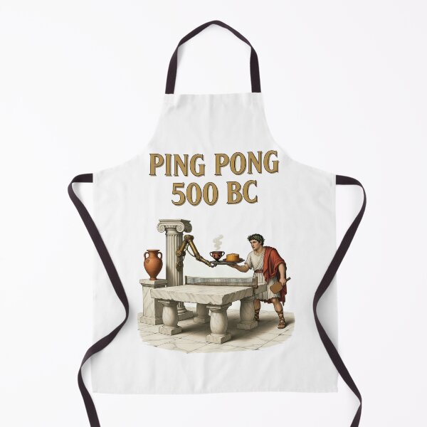 Item preview, Funny Ancient Greece Ping Pong T-Shirt - Ping Pong 500 BC Roman Greek Gift designed and sold by OhMyPingCo.