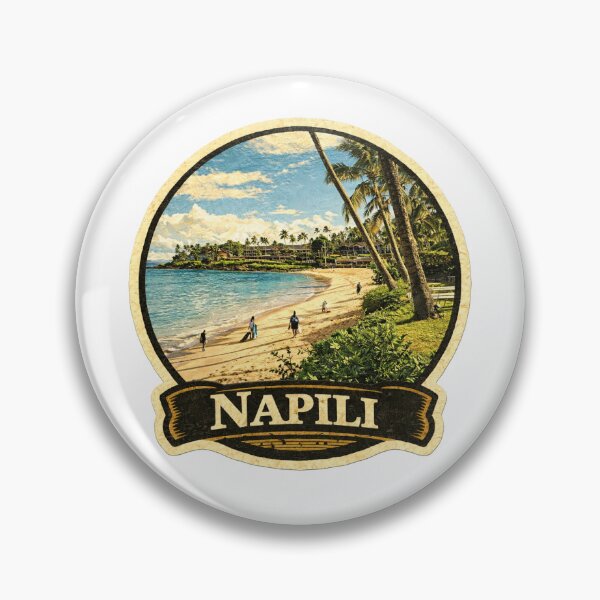 Item preview, Napili Beach designed and sold by MossPeak-Design.