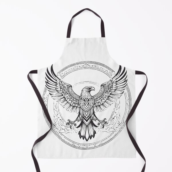 Item preview, Ornamental Eagle Line Art - 6 designed and sold by RELAX STATION.