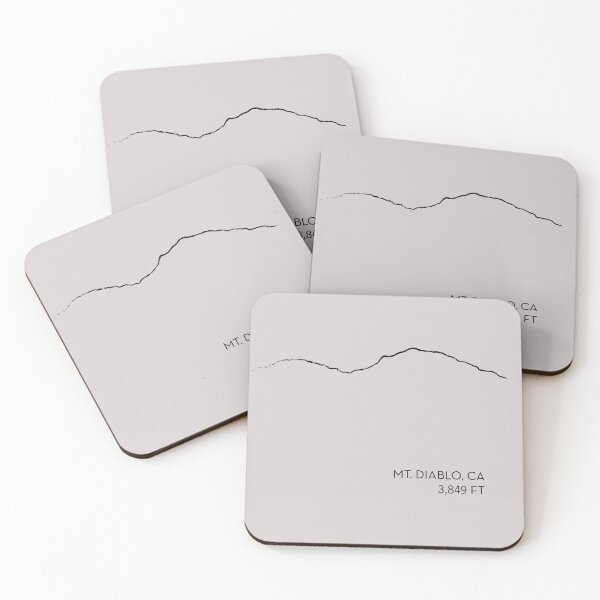 Item preview, Mt. Diablo Line Art designed and sold by Fourteen Fifteen.