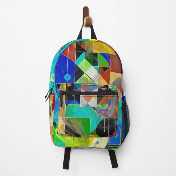 Item preview, Color Flow Mosaic – Geometric Abstract Composition designed and sold by NizuCaCi.