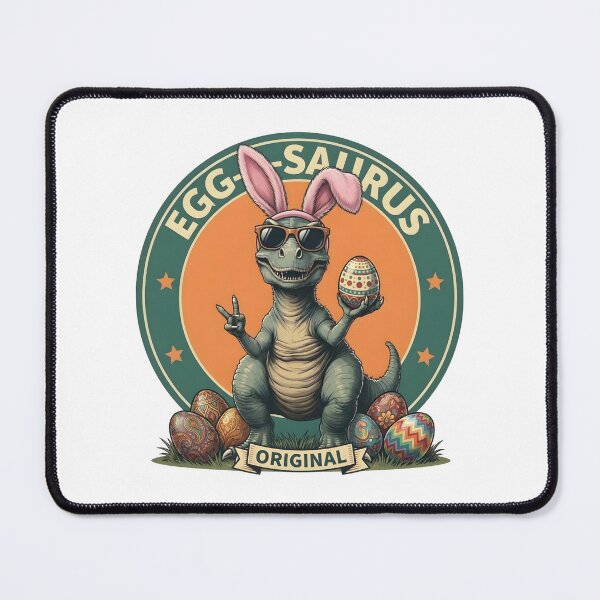 Item preview, Egg-A-Saurus – Funny Easter T-Rex Bunny Ears Design designed and sold by relso.