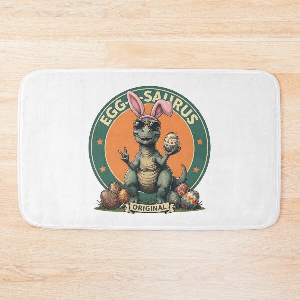 Item preview, Egg-A-Saurus – Funny Easter T-Rex Bunny Ears Design designed and sold by relso.