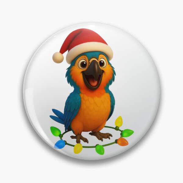 Item preview, Christmas Catalina Macaw designed and sold by Sillytoe.