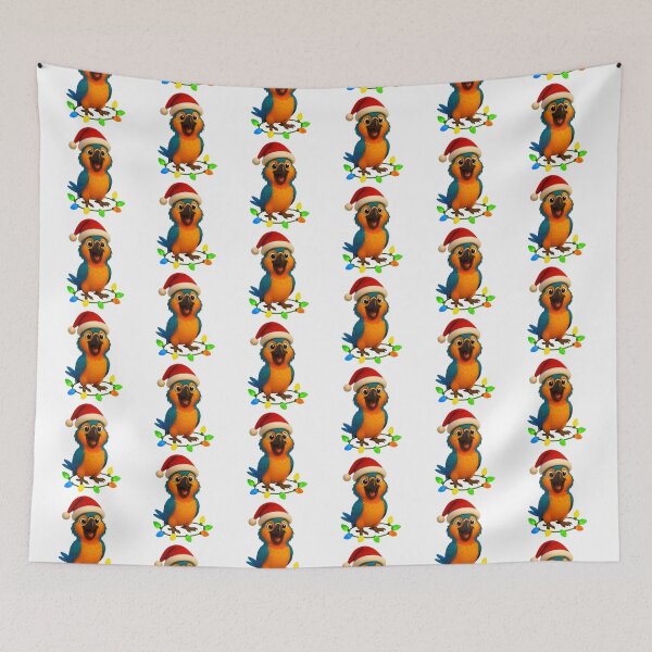 Item preview, Christmas Catalina Macaw designed and sold by Sillytoe.