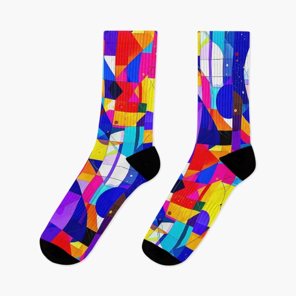 Item preview, Vibrant Geometric Mosaic – Modern Color Composition designed and sold by NizuCaCi.