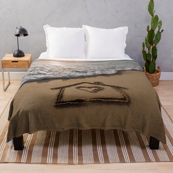 Item preview, home is where the heart is Drawn In Sand designed and sold by chase-thewave.