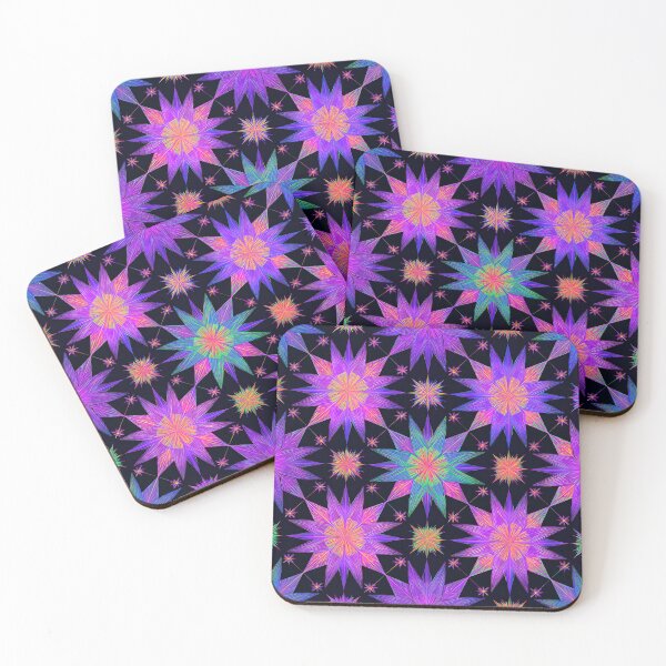 Item preview, Pattern - Blurple Stars designed and sold by Stacey Hallock.