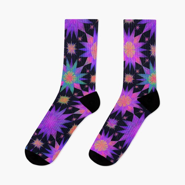 Item preview, Pattern - Blurple Stars designed and sold by Stacey Hallock.