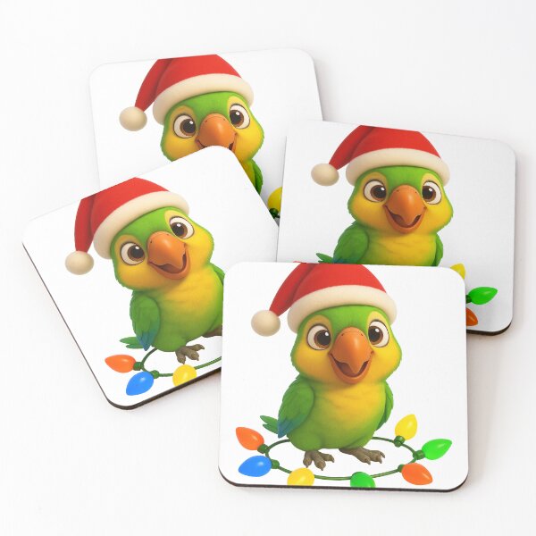 Item preview, Christmas Conure Parrot designed and sold by Sillytoe.
