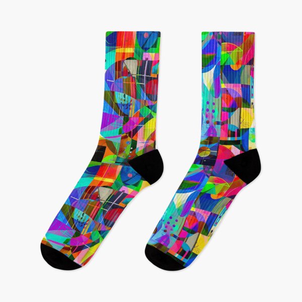 Item preview, Dynamic Color Geometry – Abstract Mosaic Structure designed and sold by NizuCaCi.