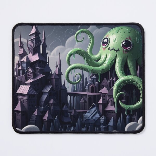 Item preview, Monster attacking New England city designed and sold by Cute&B.
