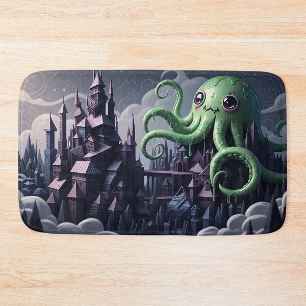 Item preview, Monster attacking New England city designed and sold by Cute&B.