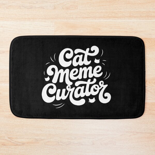 Item preview, Cat Meme Curator Funny memes designed and sold by SusanaDesigns.