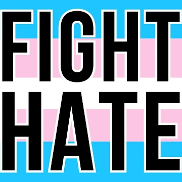 Artwork thumbnail, Fight hate by Rachel the Artist
