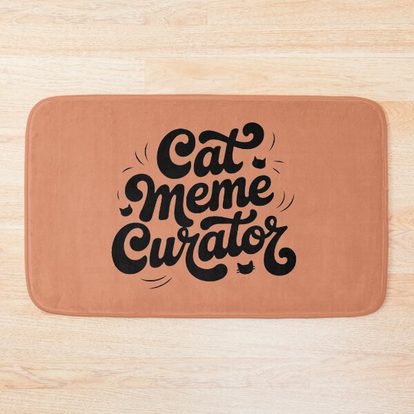 Item preview, Cat Meme Curator Funny memes designed and sold by SusanaDesigns.