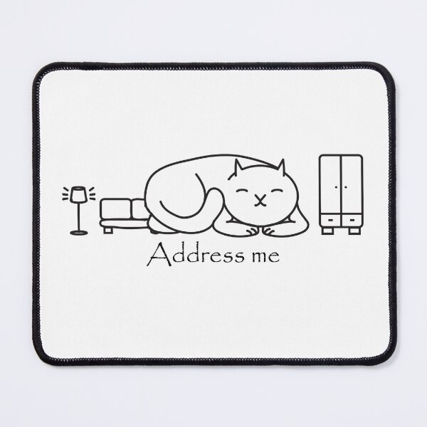 Item preview, Address me designed and sold by I-Have-A-Feline.