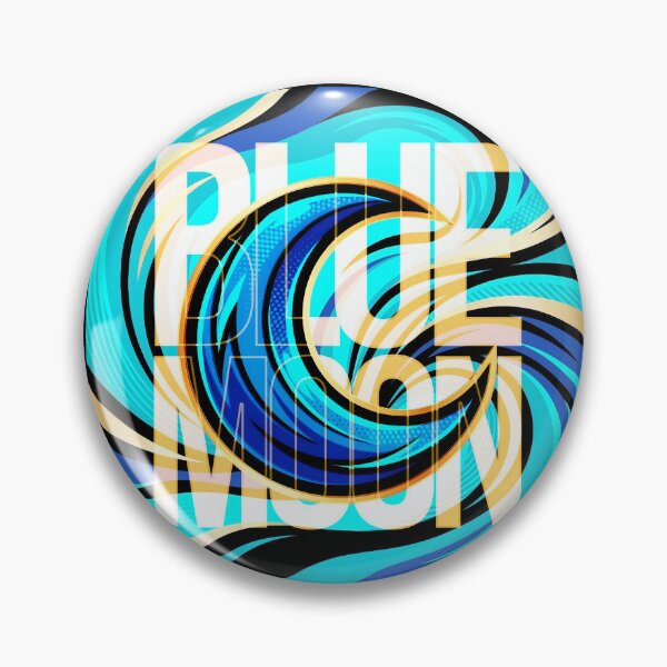 Item preview, Blue Moon Football Chant Design designed and sold by Oddistry-Co.