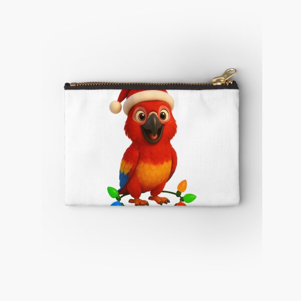 Item preview, Christmas Cuban Red Macaw designed and sold by Sillytoe.