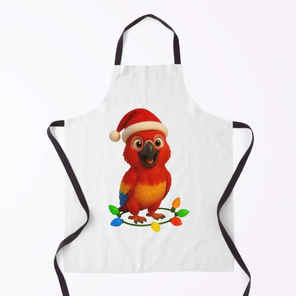 Item preview, Christmas Cuban Red Macaw designed and sold by Sillytoe.