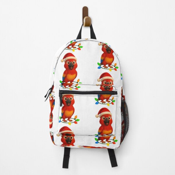 Item preview, Christmas Cuban Red Macaw designed and sold by Sillytoe.