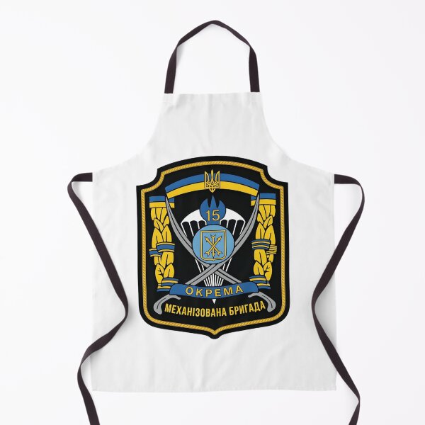 Item preview, Insignia of the 15th Separate Mechanized Brigade of the Ukrainian Ground Forces designed and sold by CharlieDesings.