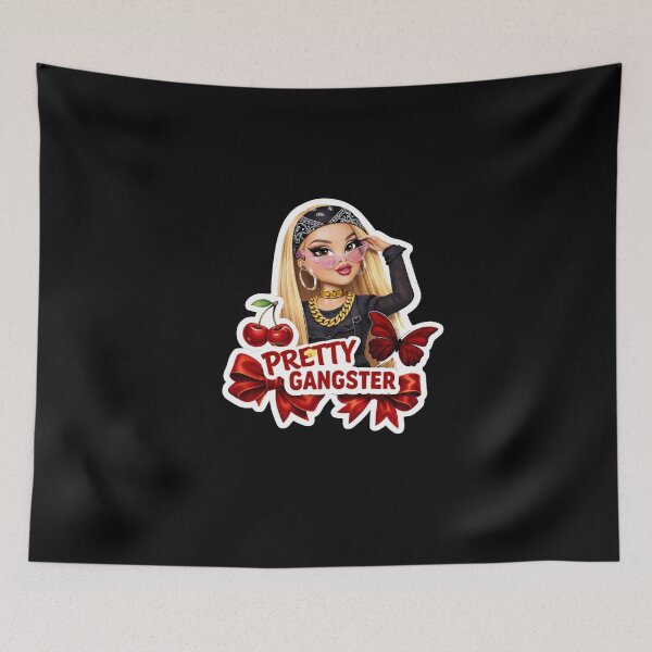 Item preview, Pretty Gangster Girl – Y2K Baddie Aesthetic Fashion Doll designed and sold by Aura.Creative.