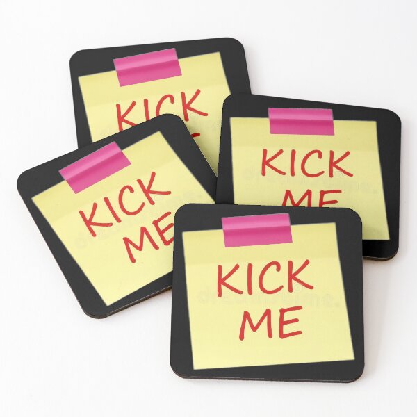 Item preview, Kick me designed and sold by OMNIPOTENTNECRO.