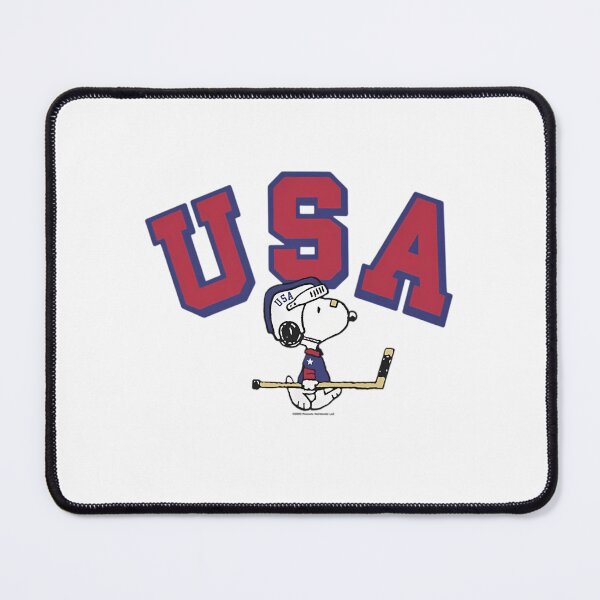 Item preview, Snoopy Usa Ice Hockey Player designed and sold by BrendaMarlene4.
