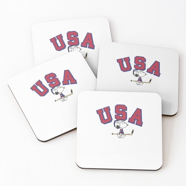 Item preview, Snoopy Usa Ice Hockey Player designed and sold by BrendaMarlene4.