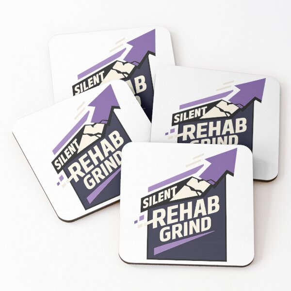 Item preview, Silent Rehab Grind | Motivational Recovery Gift – Injured Athlete Comeback – Bold Graphic Tee designed and sold by avinigav.