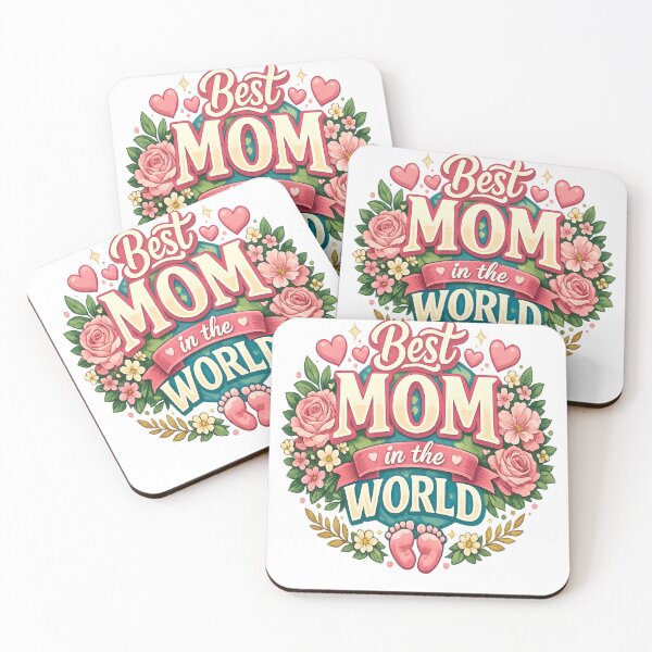 Item preview, Best Mom Ever – Beautiful Floral Mother's Day Gift. designed and sold by MOUZAT.