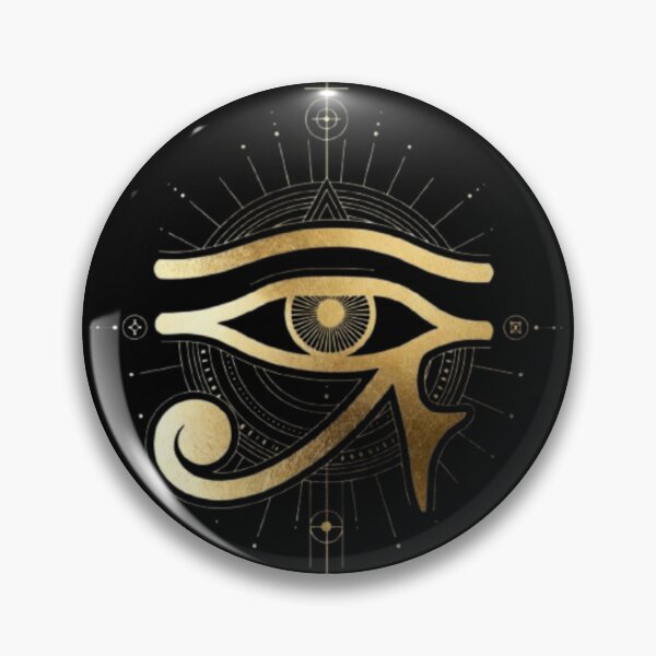Item preview, Eye of Horus: Golden Sacred Geometry designed and sold by MakarenaCreate.