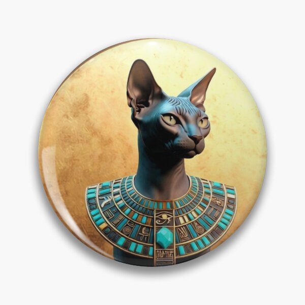 Item preview, Bastet’s Eternal Shadow: Egyptian Sphynx designed and sold by MakarenaCreate.