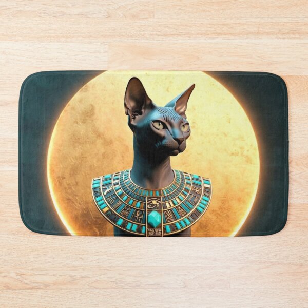 Item preview, Bastet’s Eternal Shadow: Egyptian Sphynx designed and sold by MakarenaCreate.