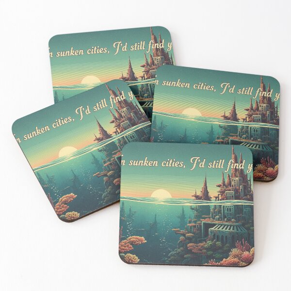 Item preview, Sunken city - sunset designed and sold by Cute&B.