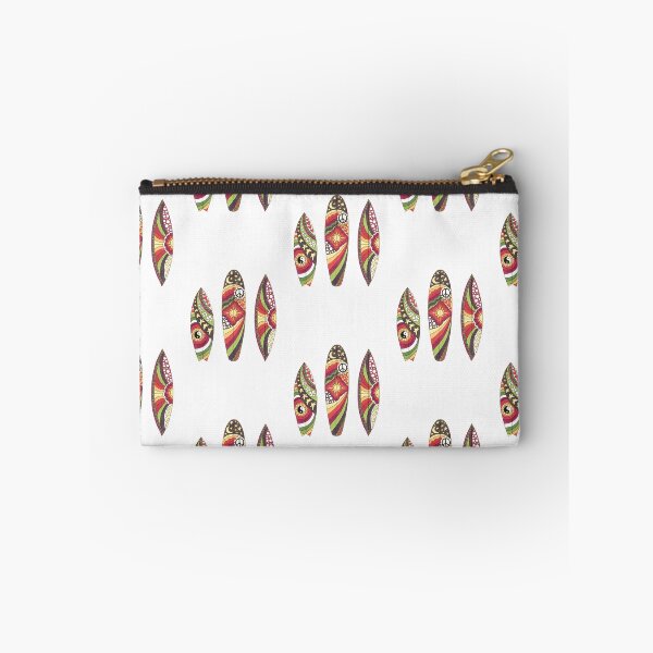 Item preview, Vintage Psychedelic Surfboards Art White– Retro Hippie Rainbow Groovy Peace Design designed and sold by Kellie Espie Art.
