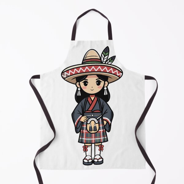 Item preview, Traditional Costume Girl Cute Vector Art designed and sold by Sasipayak20.