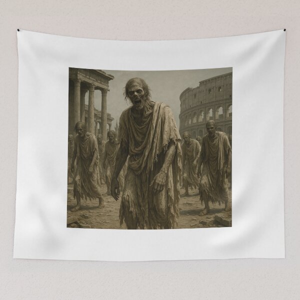 Item preview, Zombies Morning Coworking cAttack Midnight City designed and sold by dishcutnes.