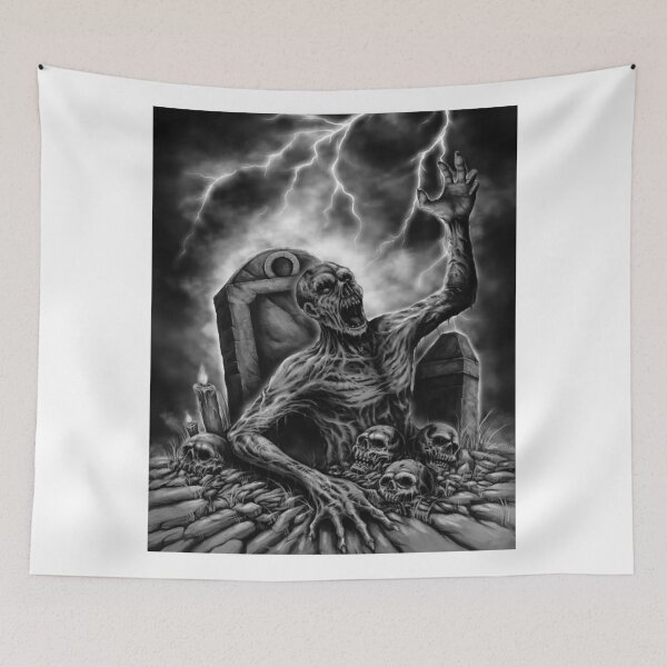 Item preview, Zombie Morning Coworking aHorde Fills Streets designed and sold by dishcutnes.