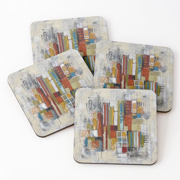 Item preview, Abstract Geometric Color Block Art – Modern Urban Mixed Media Design designed and sold by Printpix.