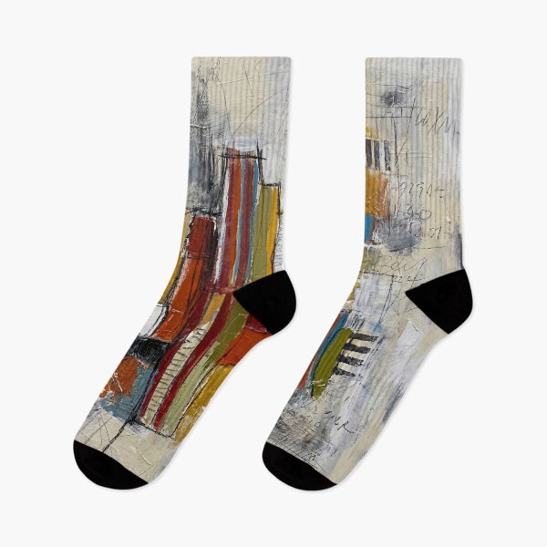 Item preview, Abstract Geometric Color Block Art – Modern Urban Mixed Media Design designed and sold by Printpix.