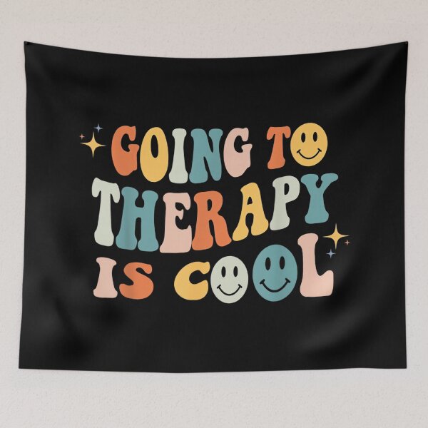 Item preview, Going to Therapy is Cool Self Care Mental Health Awareness designed and sold by LisaMCasares.