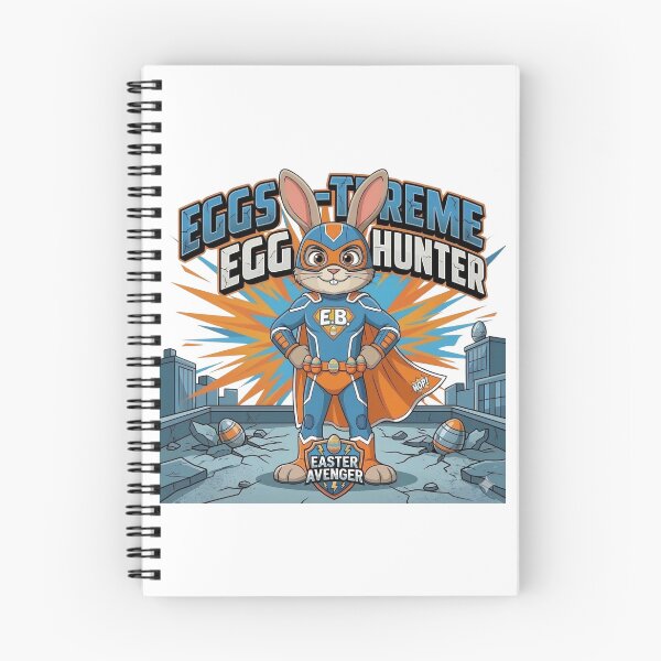 Item preview, Easter Superhero: EGGS-TREME EGG HUNTER designed and sold by IndieQuill .