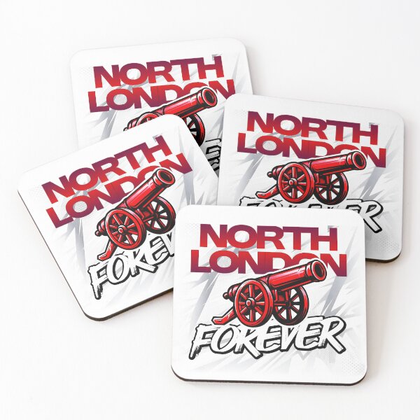Item preview, North London Forever Football Chant Design (white) designed and sold by Oddistry-Co.